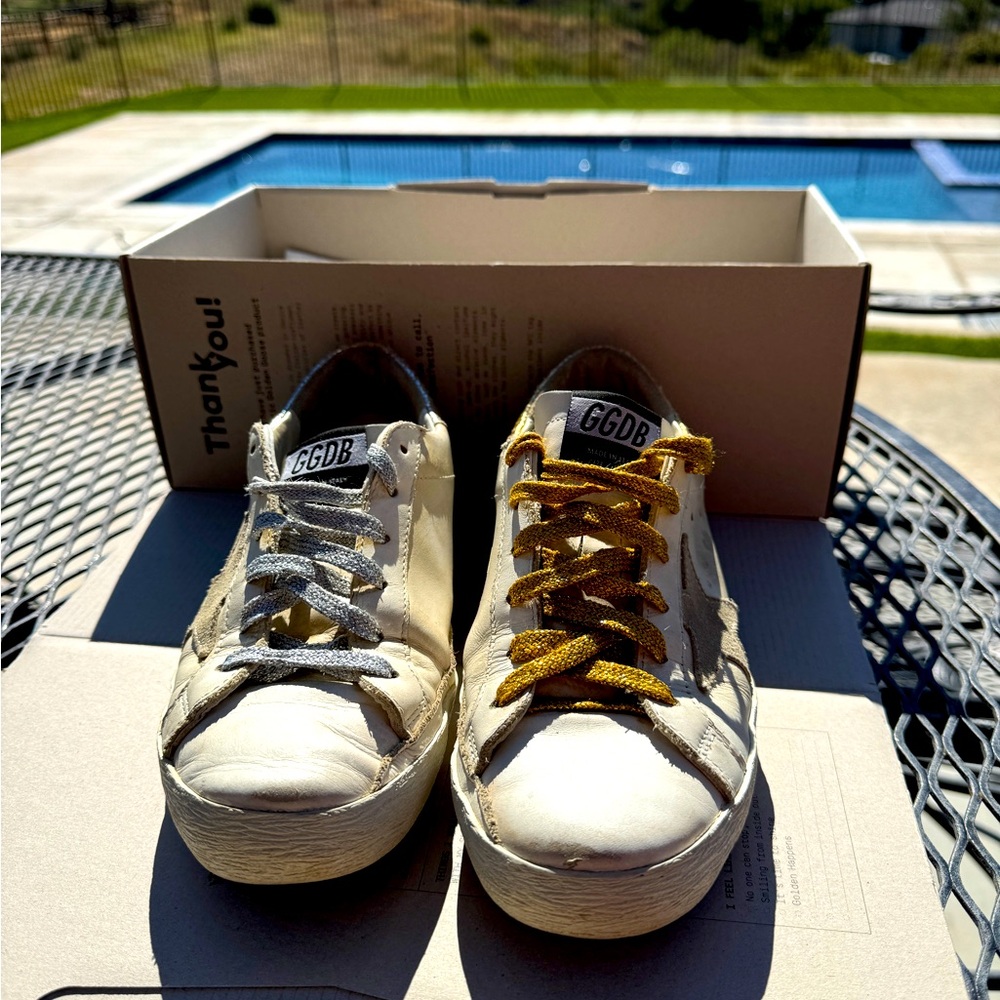 Neiman Marcus Exclusives #1791/1846
Superstar White leather